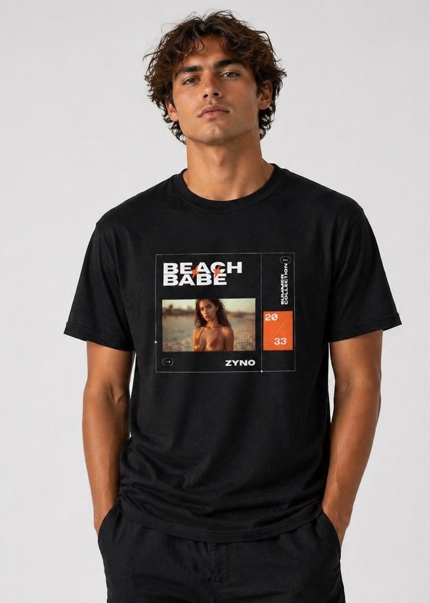ZYNO beach babe t-shirt